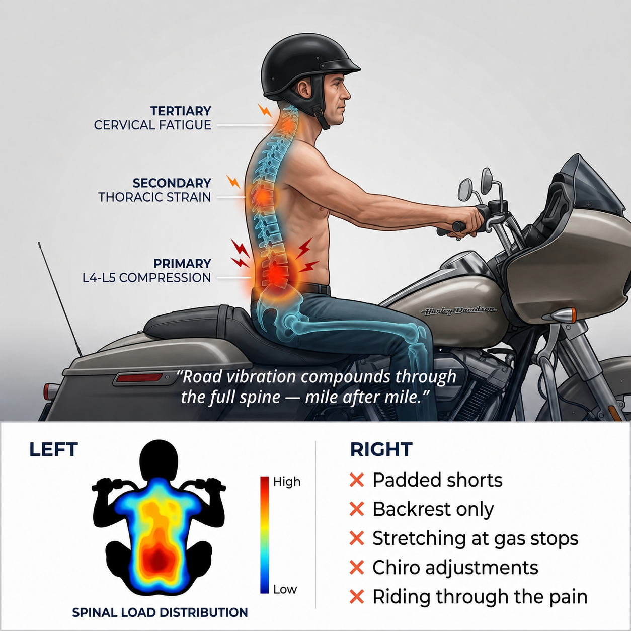 AurenceX Rider Lumbar Belt