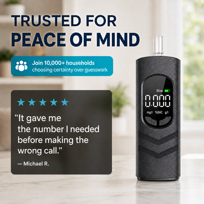 AurenceX Pro Breathalyzer