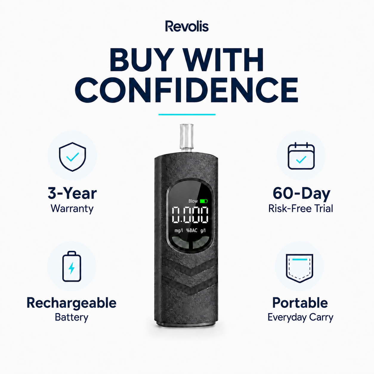 AurenceX Pro Breathalyzer