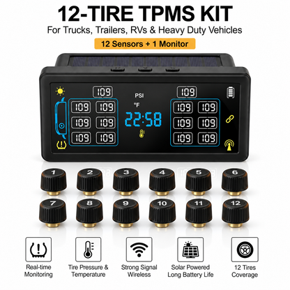 AurenceX™ TPMS for RVs, Trailers & Trucks