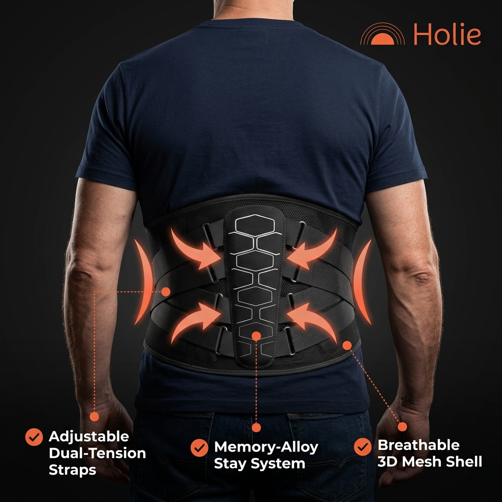 AurenceX Rider Lumbar Belt